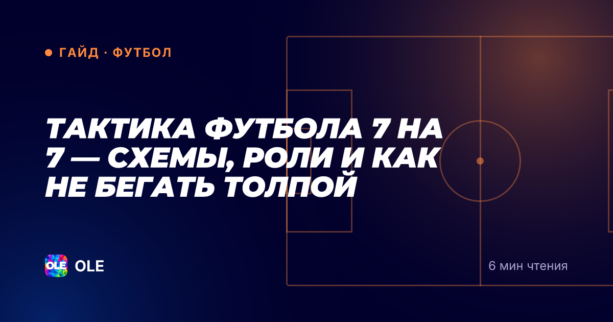 Тактика футбола 7 на 7 — схемы, роли и как не бегать толпой